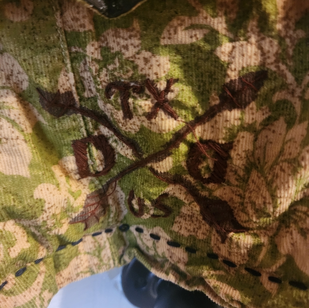 Double D Ranch Green Patchwork Jacket - Picture 9 of 15